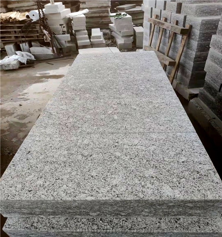 G602 Light Grey Granite Paving Stone Granite Thick Slab