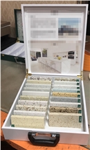 Handhold Stone Countertop Surface Sample Display Box