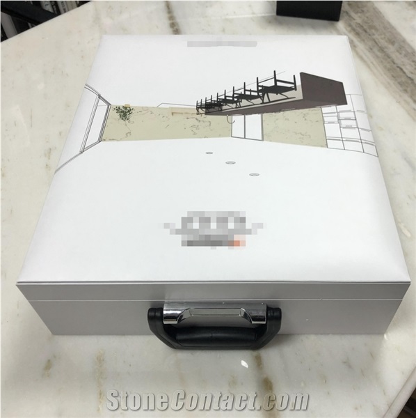 Handhold  Stone Countertop Surface Sample Display Box