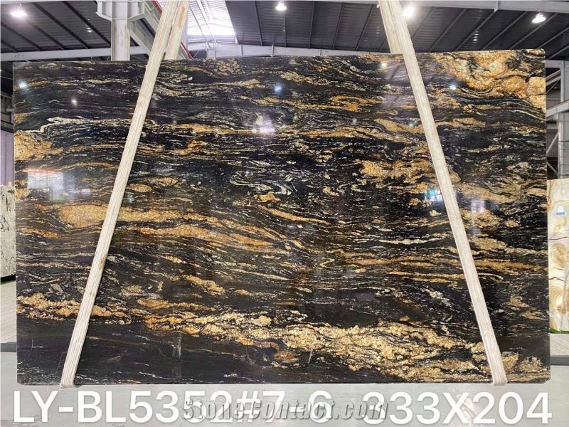 Black Gold Fusion Marble