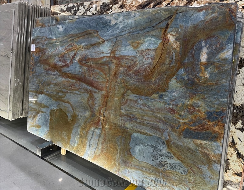 Vatican Blue Marble For Bathroom/Wall Cladding/Covering