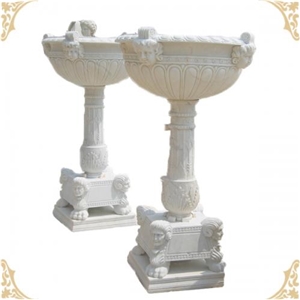 Factory Price Garden Flower Pot Hand Sculptured