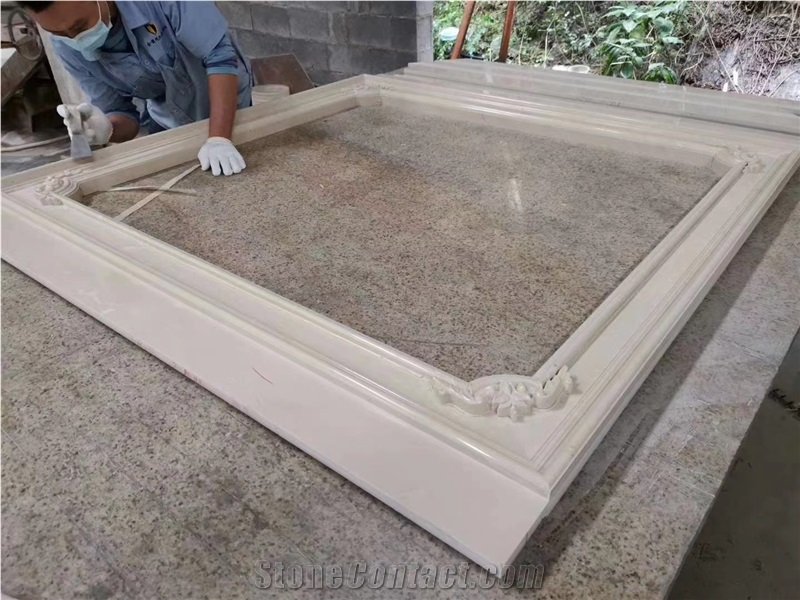 Factory Sell Hand Carved Window Frame Surround Panel