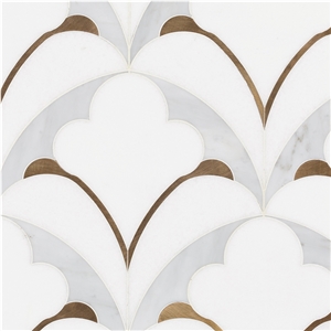 Modern Design Waterjet Mosaic Wall Patio Tile