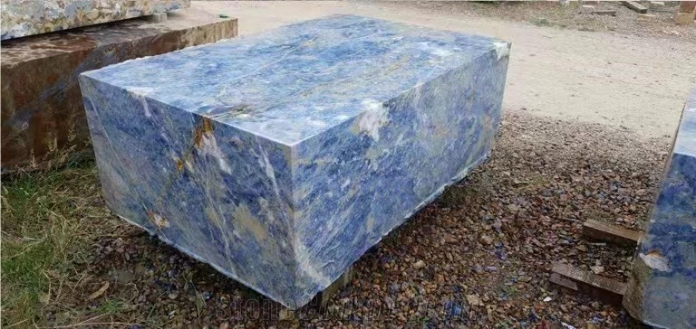 Sodalite Blue Blocks,Blue Quartzite 