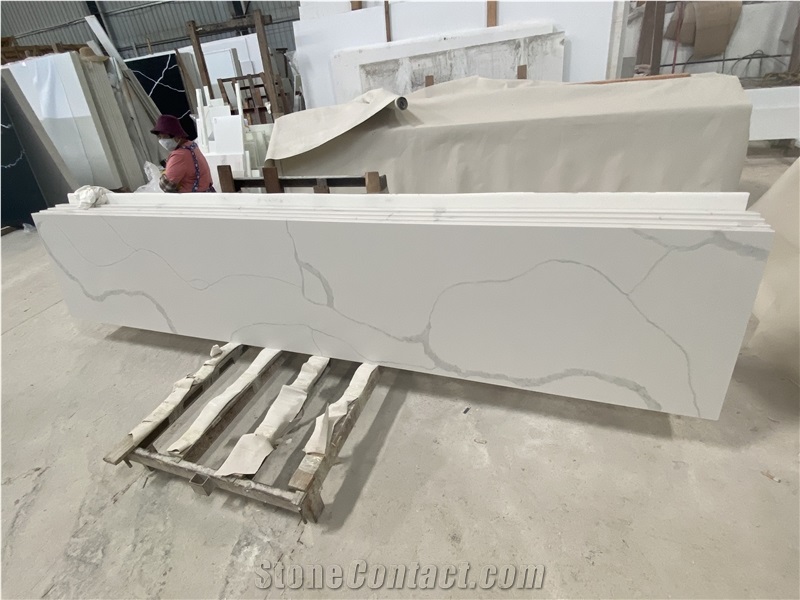 Calacatta White Quartz Countertops White Quartz Bench Tops