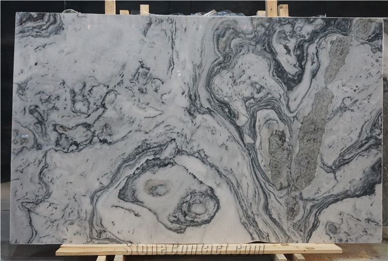 Bianco Picasso Marble Slabs