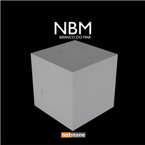 NBM Branco Do Mar Limestone Tiles, Slabs