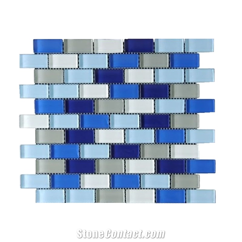 Glass Mosaic Tiles For Indoor Decoration