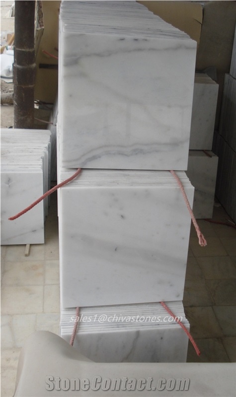 China Carrara White Marble Vanity Top/Wall Floor Tile