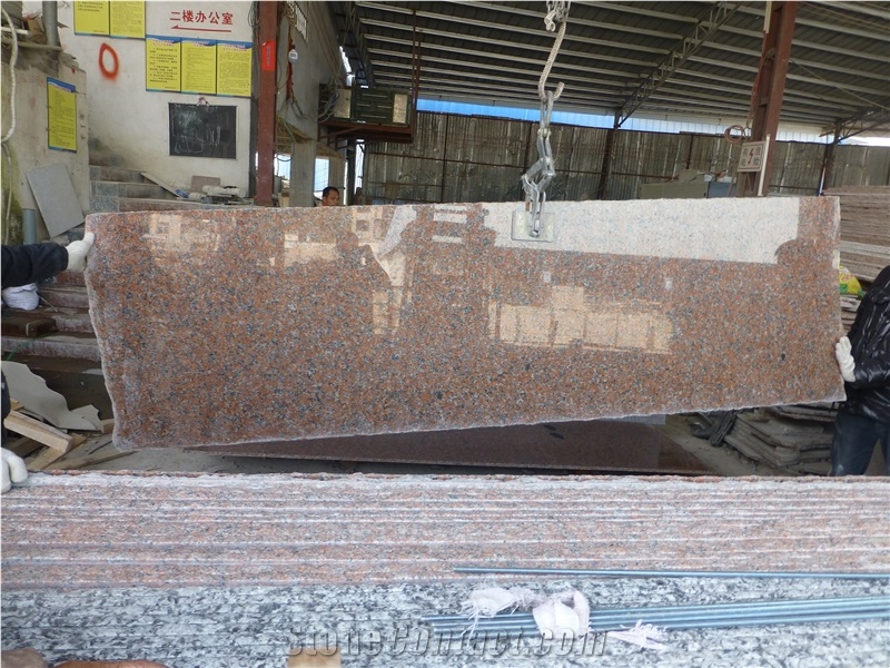 G562 Maple Red Granite Slab Wall Floor Tile