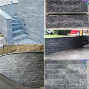 Big Sale Black Split Wall Stone Mushroom Surface
