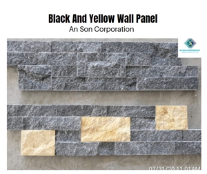 Black And Yellow Wall Panel From ASC