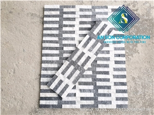 Black & White Marble Combination For Wall Cladding Design