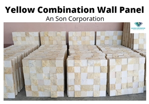Hot Product Yellow And White Wall Cladding