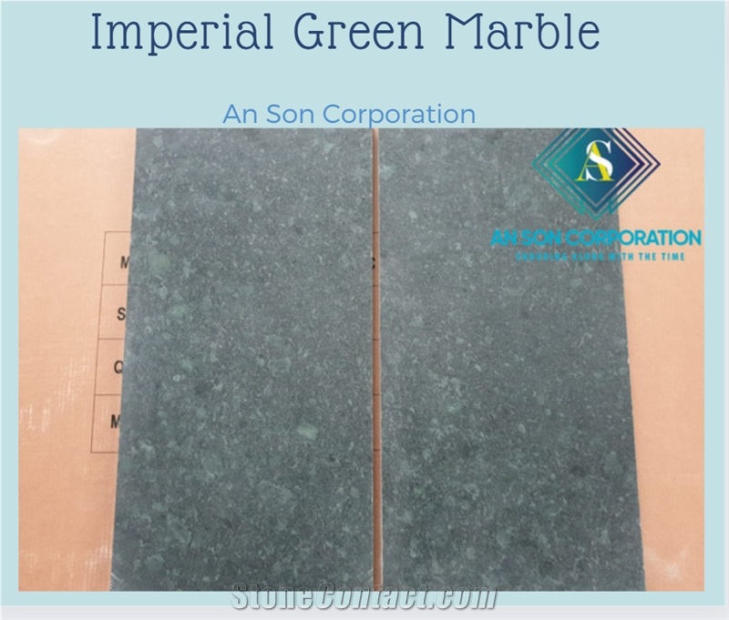 Hot Promotion In December Imperial Green Marble Tiles