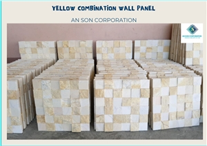 Hot Promotion In December Yellow Combination Wall Paneling