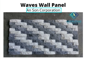 Hot Promotion Waves Wall Panel For Cladding From Vietnam