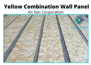 Hot Promotion Yellow Combination Wall Panel For Cladding