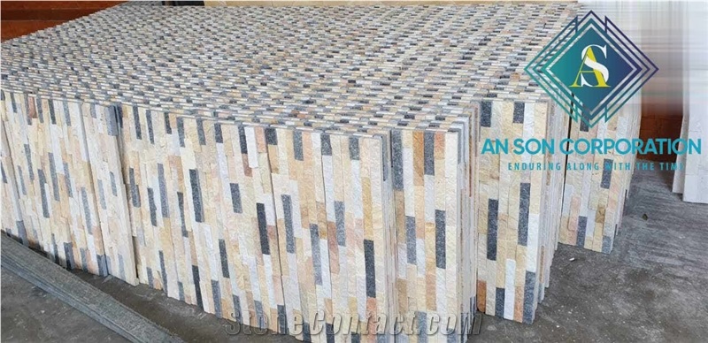 Hot Sale Wall Stone In Interior And Exterior Picked Surface