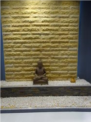 Lower Priced And High Quality Yellow Wall Panel Interior