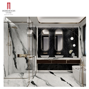 Panda White Marble Tiles Sintered Stone Tiles