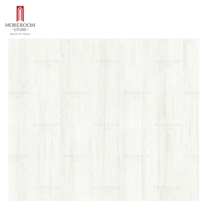 White Marble Textured Porcelain Tiles Large-Format Floor Wall Tiles