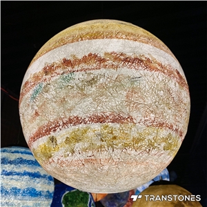 Modern Design Alabaster Artificial Resin Stone F Onyx Planet