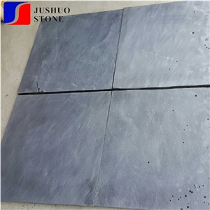 Jiangxi Honed Black Slate Tile For Flooring Patio Walkway