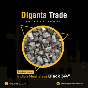 Limestone Aggregate Black Stone 3/4''