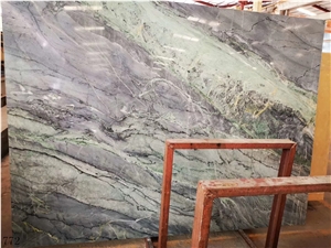 Amazon Blue Marble Green Slab Tile In China Stone Market