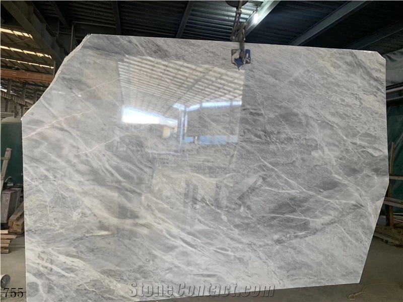 Himalayan Grey Marble Slab Wall Tile In China Stone Market