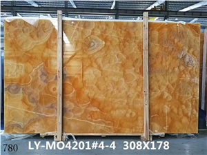 Mexico Onyx Pina Ananas Pineapple Yellow Onix Slab Wall Tile