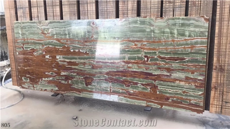 Verde Bamboo Quartzite Bambu Slab Tile In China Stone Market