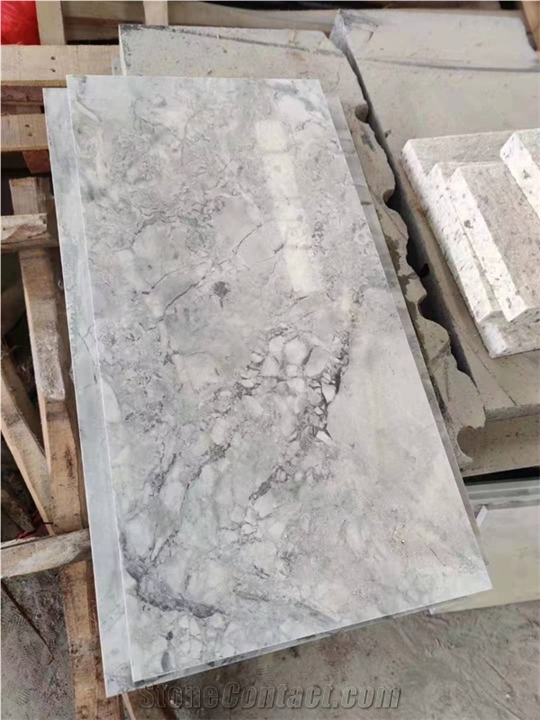 Brazil Calacatta Grey Marble Stone Slab And Tiles House Tile