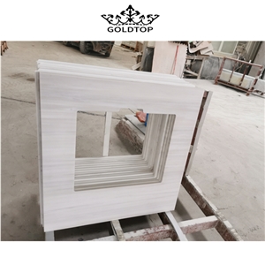 Star White Natural Marble Vanity Top Stone