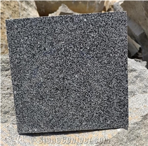 Santa Clara Black Gray Granite Tile