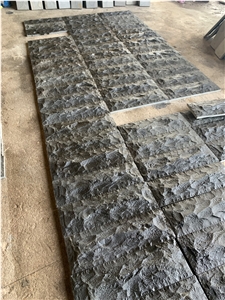 Black Basalt Split Natural Mushroom