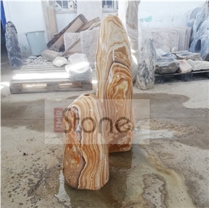 Angel Spark-Striped Onyx Monoliths-Standing Stones