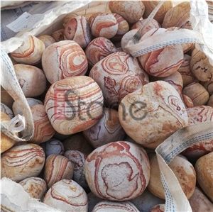 Rainbow Sandstone Tumbled Pebbles
