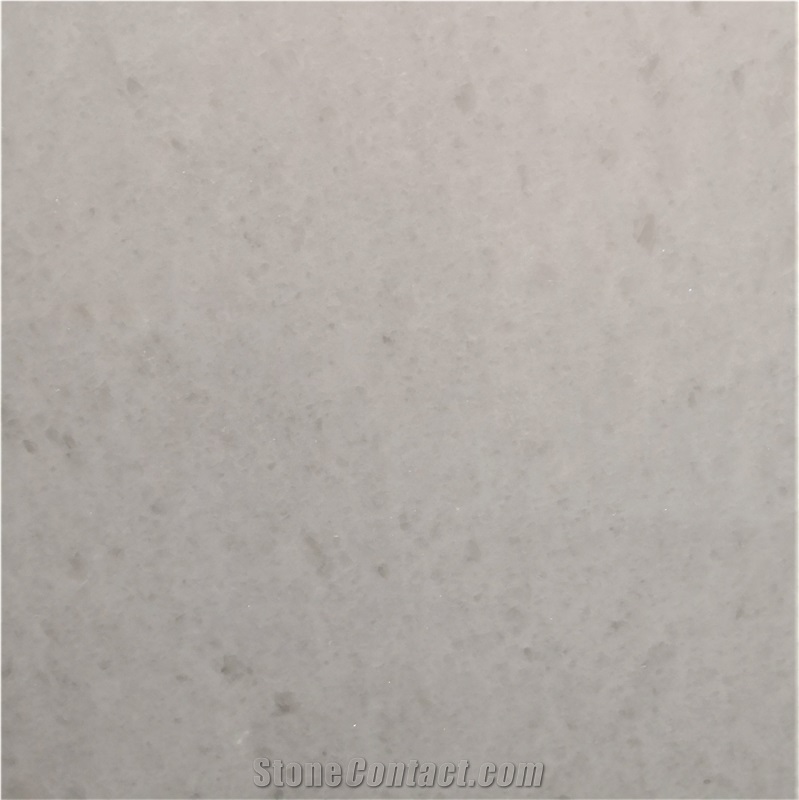 Polished Pure Sparkling White Marble Slab