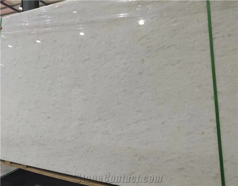 Polished Salt White Marble Floor Tiles