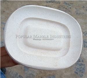 White Limestone Borders And Molding