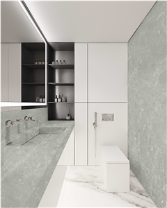 Grey Artificial Marble Tiles For Wall/Floor