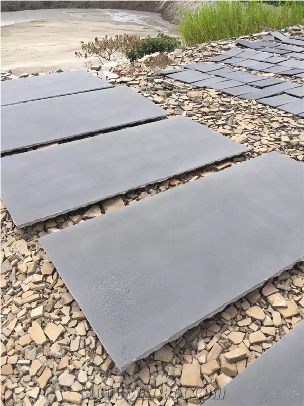 Hainan Grey Basalt Tiles, Lava Stone Floor Tiles