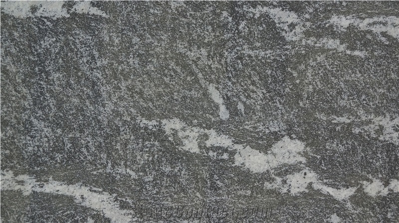 Snow Leopard Black Granite Polished Column With Quarry