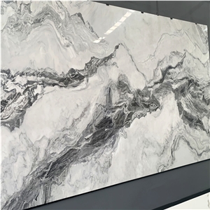 China Landscape Painting Porcelain Slab For Background Wall