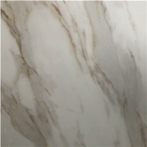 Italian Polished Calacatta Calacutta White Gold Sintered Stone