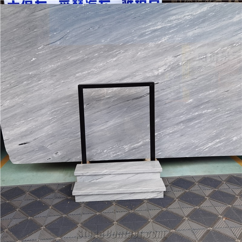 Blue Gray Custom Hot Sale Star Grey Marble