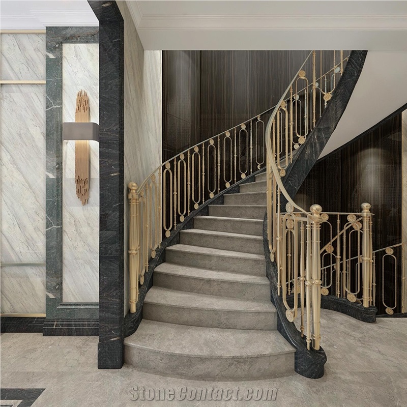 Marble Stair Decorative Indoor Stair Treads